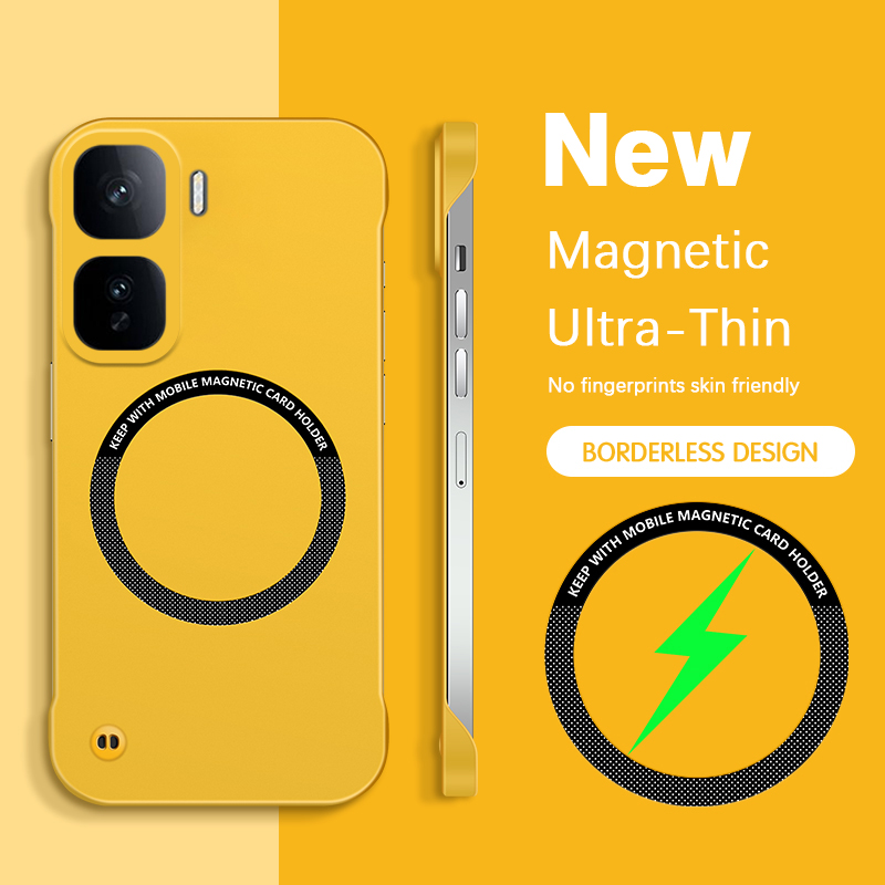 Frameless Phone Case for vivo  - Ultra Thin Frameless Phone Cover review and price